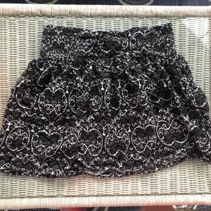 Black and White Skirt